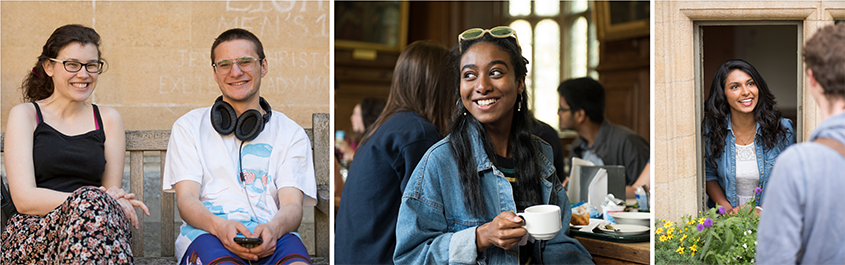 Students at Brasenose College