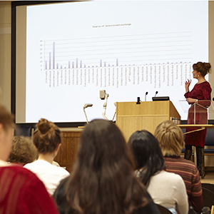 students at a lecture