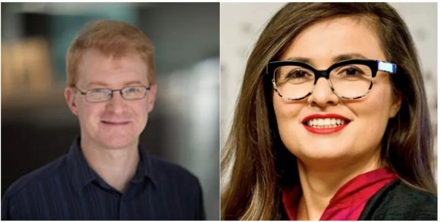 Professor Matt Higgins and Professor Ana Domingos