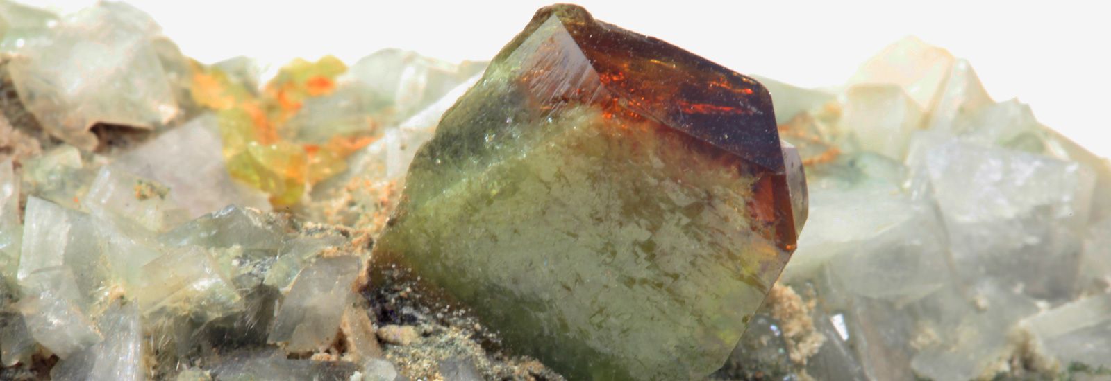 Titanite from Graubunden, Switzerland.