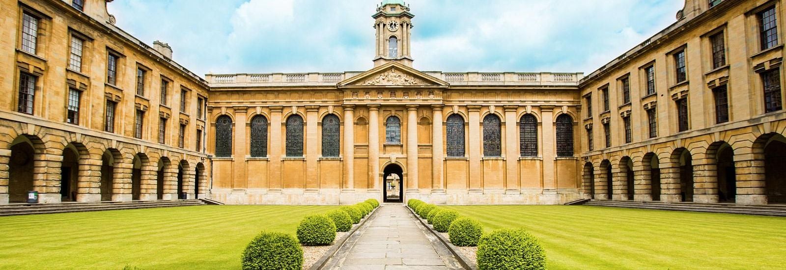 A photograph of The Queen's College, one of the University of Oxford's colleges