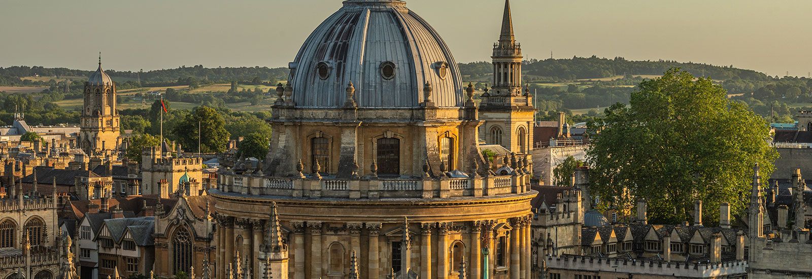 Oxford skyline with the Radcliffe Camera in centre