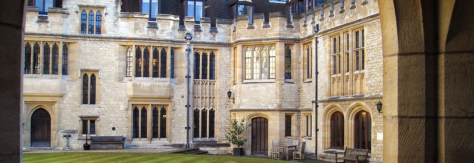 A quad in St Cross College