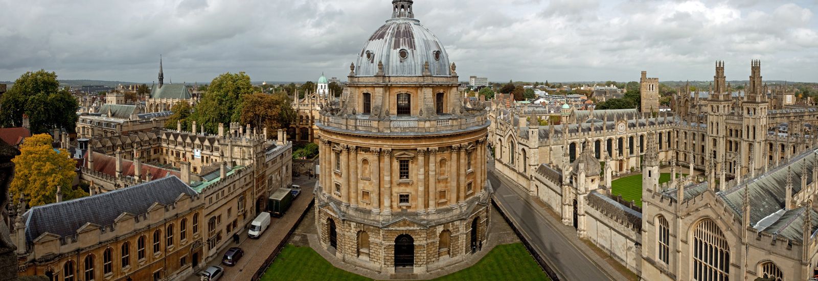 View of Oxford's Radcliffe Camera building