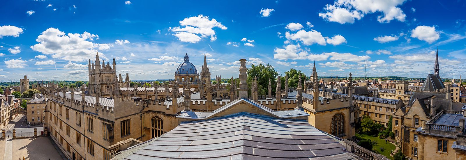 Panorama view of Oxford