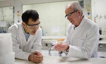 two male scientists