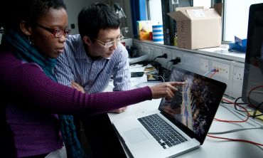 Research students, Oxford 