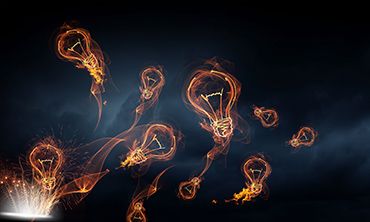 light bulb icons