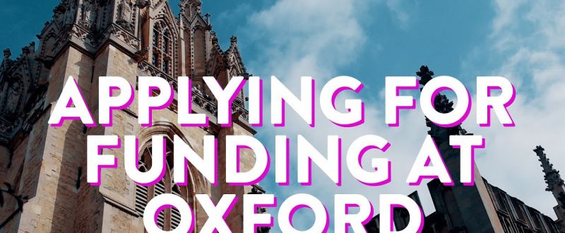 Applying for funding